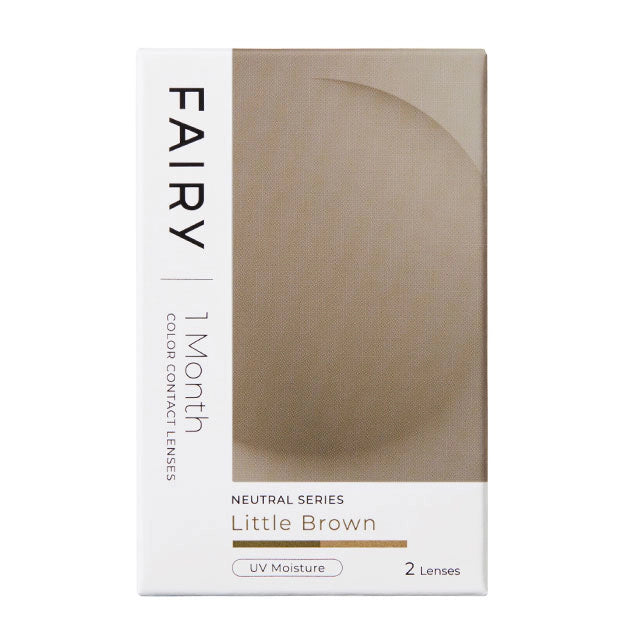 FAIRY 1MONTH NEUTRAL SERIES LITTLE BROWN(1BOX 2SHEETS) 2