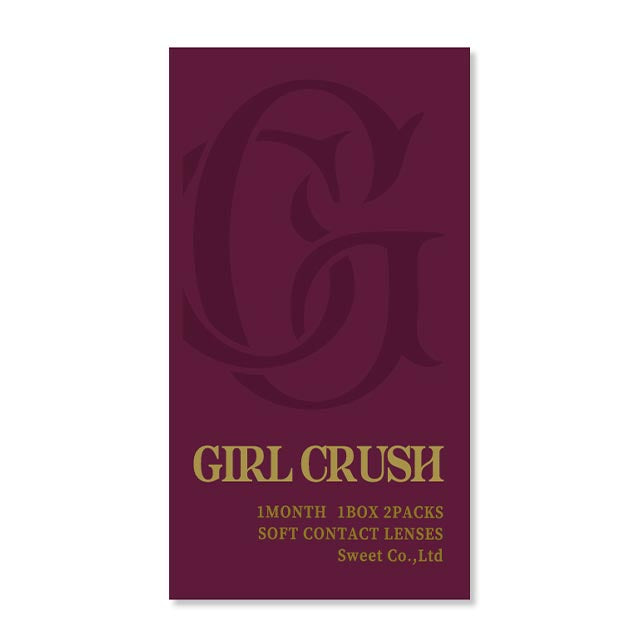 GIRL CRUSH 1MONTH CLEAR LILAC(1BOX 2SHEETS) 2