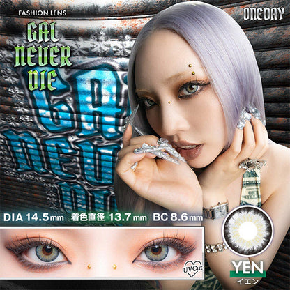 GAL NEVER DIE 1DAY YEN(1BOX 10SHEETS) MAIN IMAGE