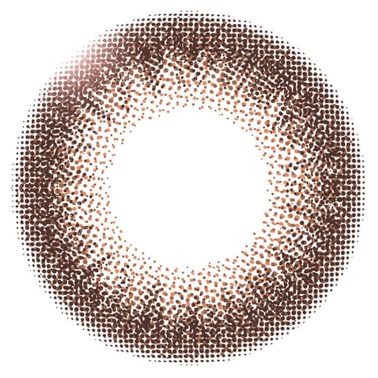 HONEY DROPS 1DAY 15mm PICO BROWN(1BOX 10SHEETS) 1