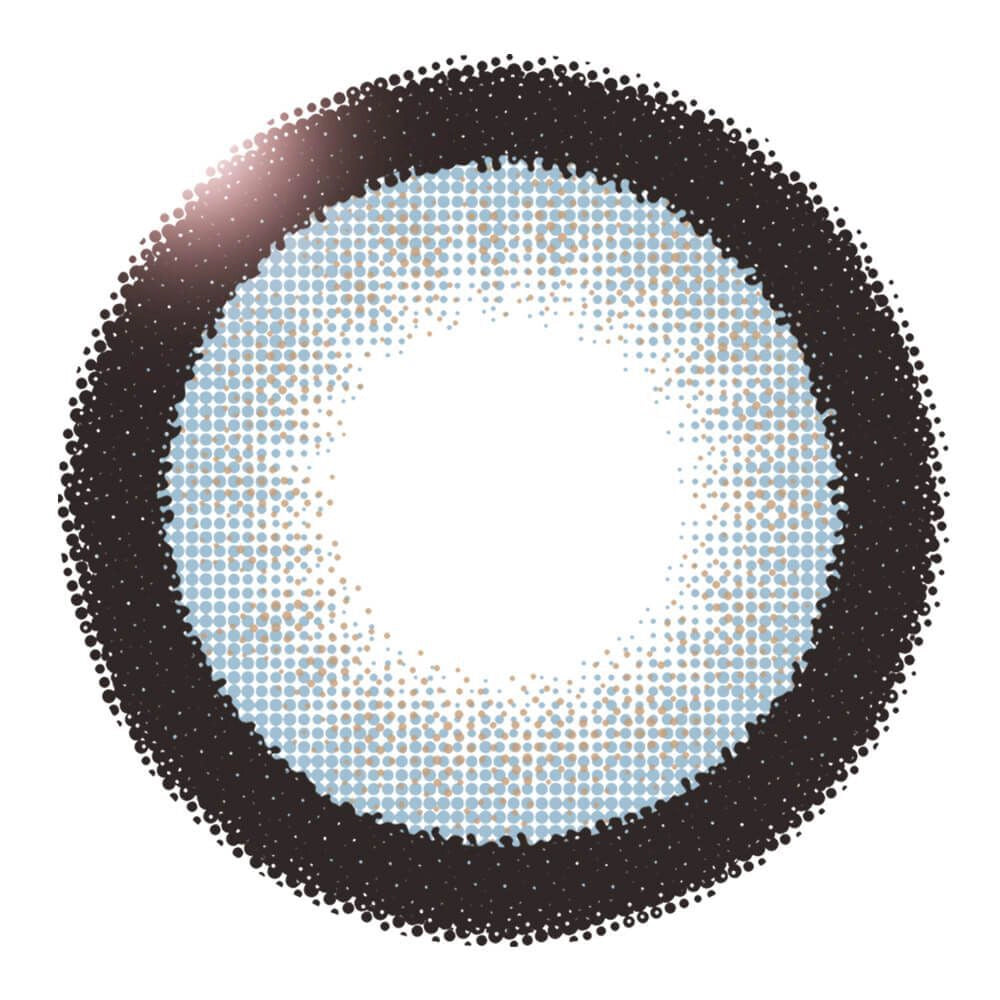 HONEY DROPS 1DAY 15mm SEPIA BLUE(1BOX 10SHEETS) 1