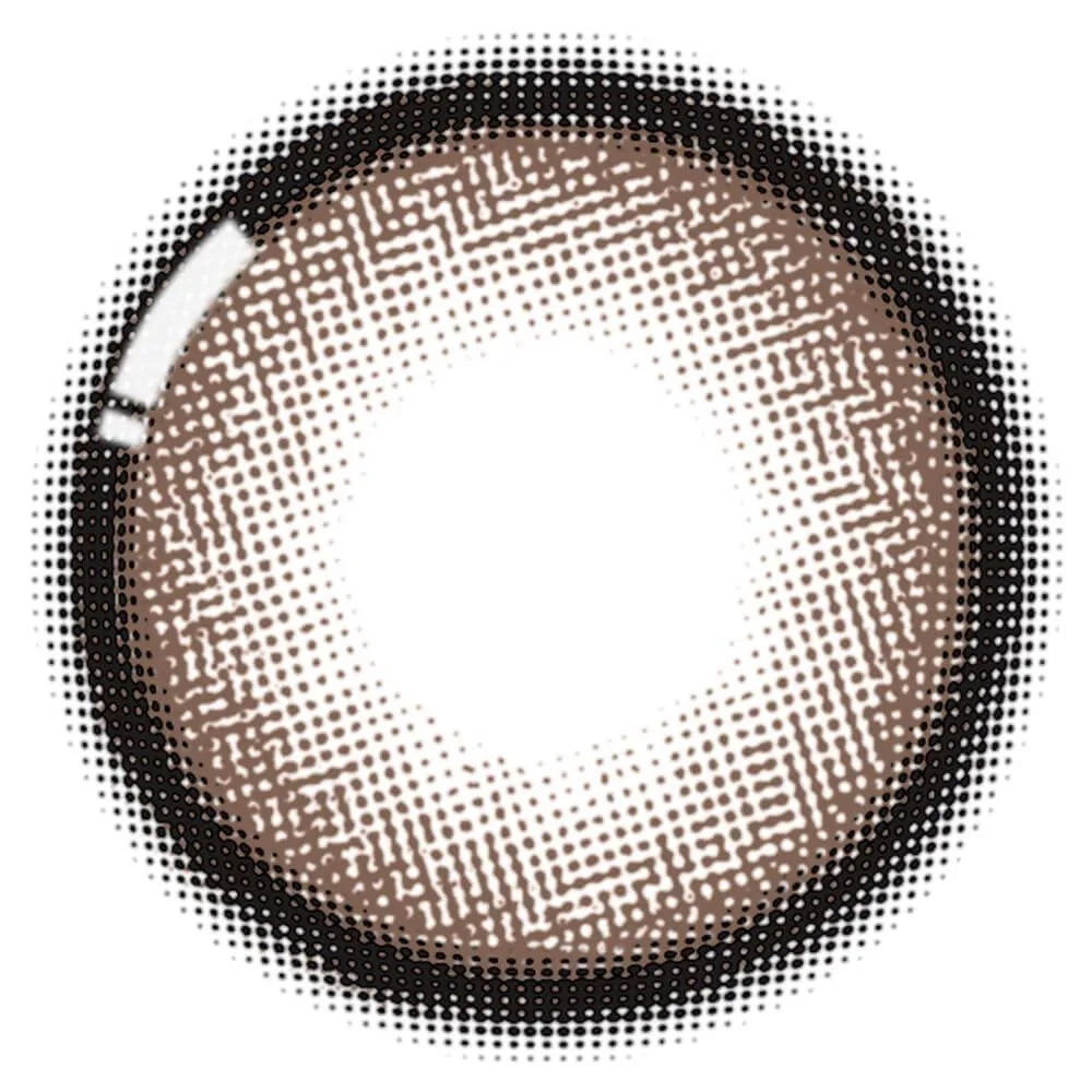 HONEY KISS 1MONTH 15.0mm CHULUN CANDY CHOCO GRAY(1BOX 2SHEETS) 1