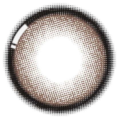 HONEY KISS 1MONTH 15.0mm CHULUN CANDY CHOCO GRAY(1BOX 2SHEETS) 1