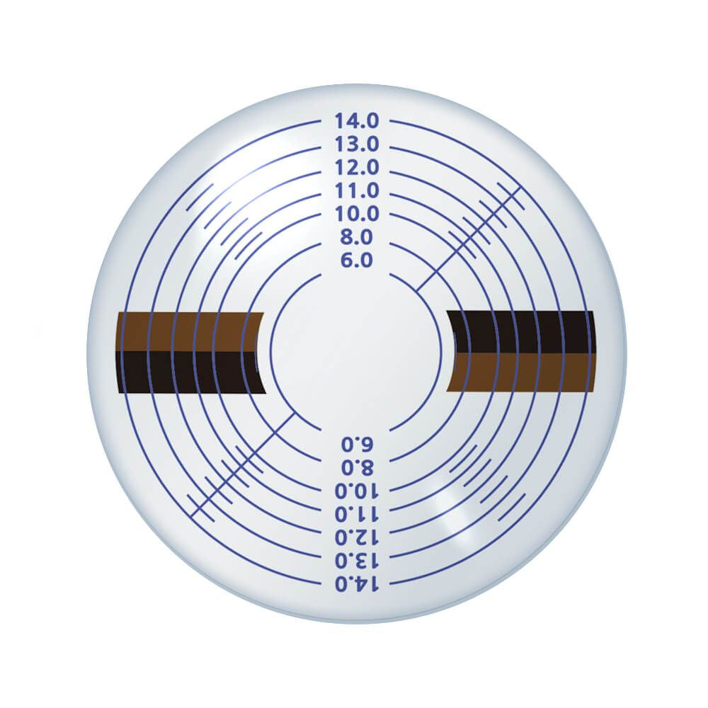 Pupil Size Measurer 1day(1BOX 2SHEETS) 2