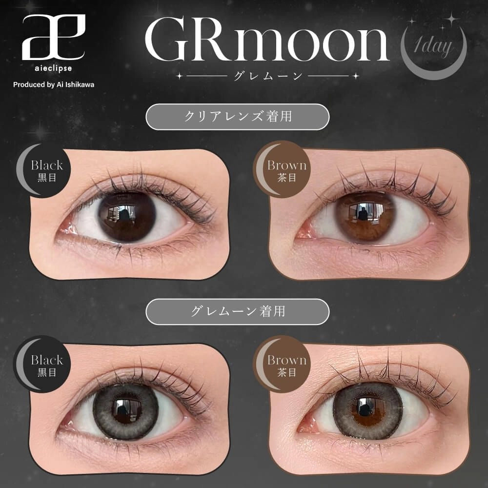 AIECLIPSE 1DAY AXIS FIX VER GRAY MOON(1BOX 10SHEETS) 0