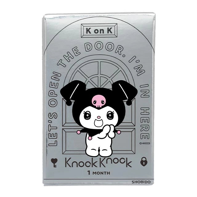 KNOCK KNOCK 1MONTH X KUROMI♡MY MELODY KUROMI[963 ON KUROMI](1BOX 2SHEETS) 2