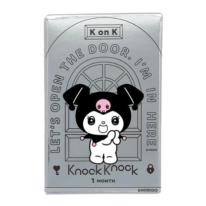 KNOCK KNOCK 1MONTH X KUROMI♡MY MELODY KUROMI[963 ON KUROMI](1BOX 2SHEETS) 2
