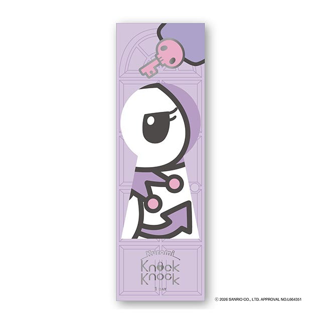 KNOCK KNOCK×KUROMI♡MYMELODY 1DAY KUROMI KYURUMI(1BOX 10SHEETS) 2