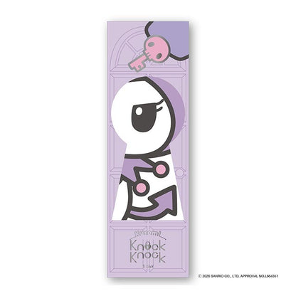 KNOCK KNOCK×KUROMI♡MYMELODY 1DAY KUROMI KYURUMI(1BOX 10SHEETS) 2