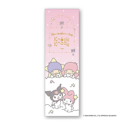 KNOCK KNOCK×KUROMI♡MYMELODY 1DAY LITTLE TWIN STARS LALA MAGIC HOUR PINK(1BOX 10SHEETS) 2