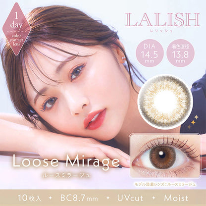 LALISH 1DAY LOOSE MIRAGE(1BOX 10SHEETS) MAIN IMAGE