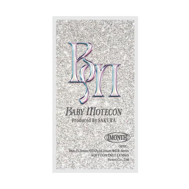 BABY MOTECON 1MONTH BABY DEVIL GAL(1BOX 2SHEETS) 2