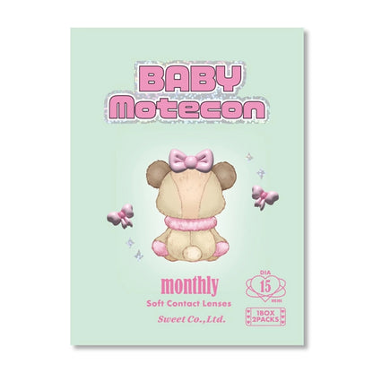 BABY MOTECON 1MONTH BABY RIBBON BABY(1BOX 2SHEETS) 2