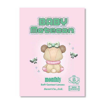 BABY MOTECON 1MONTH BABY RIBBON DOLL(1BOX 2SHEETS) 2