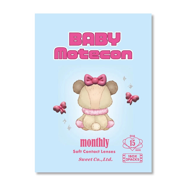 BABY MOTECON 1MONTH BABY RIBBON GALY(1BOX 2SHEETS) 2