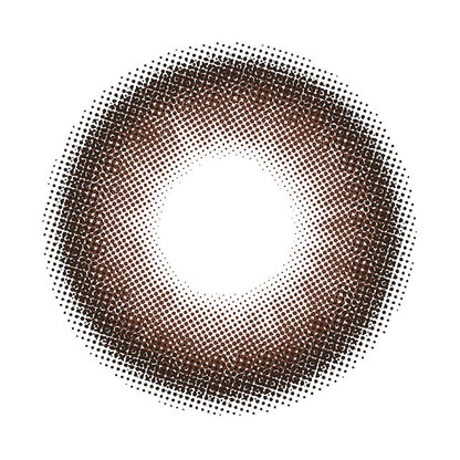 ULULUMO BY MOTECON 1DAY CHOCO RING BROWN(1BOX 10SHEETS) 1