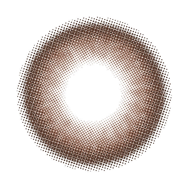 ULULUMO BY MOTECON 1DAY PINK RING BROWN(1BOX 10SHEETS) 1