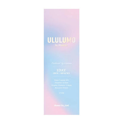 ULULUMO BY MOTECON 1DAY PINK RING BROWN(1BOX 10SHEETS) 2