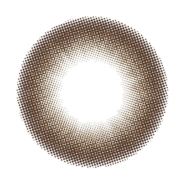ULULUMO BY MOTECON 1DAY TULLE PEARL BROWN(1BOX 10SHEETS) 1