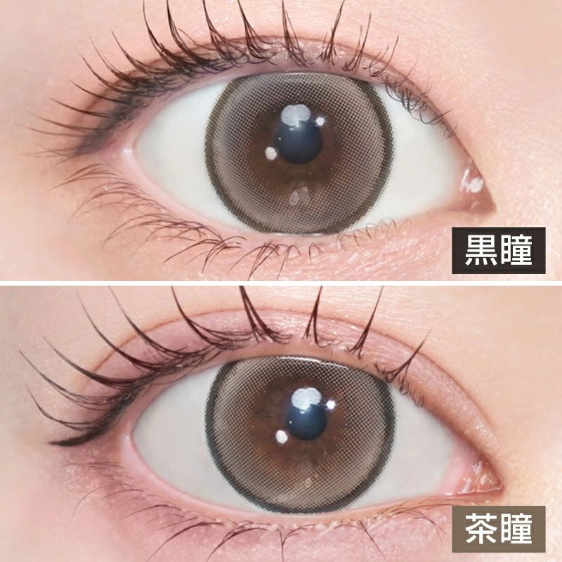 LARME 1DAY SILICONE HYDROGEL W MOIST UV ADDIC TEA BEIGE(1BOX 10SHEETS) 0