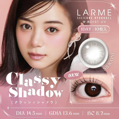 LARME 1DAY SILICONE HYDROGEL W MOIST UV CLASSY SHADOW(1BOX 10SHEETS) MAIN IMAGE