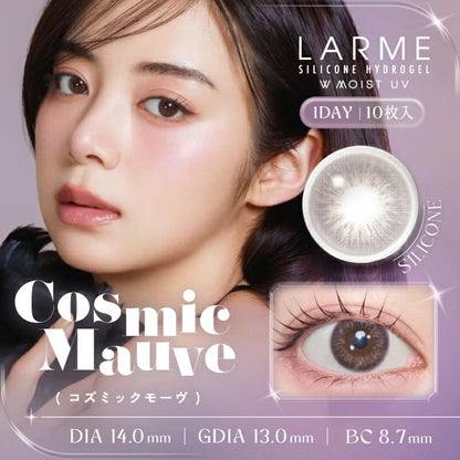 LARME 1DAY SILICONE HYDROGEL W MOIST UV COSMIC MAUVE(1BOX 10SHEETS) MAIN IMAGE