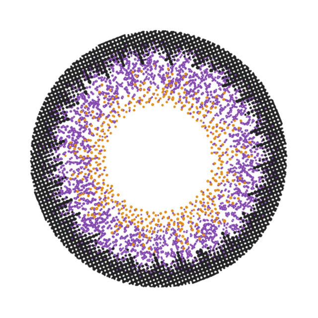 LOVEIL 1DAY VIOLET GLARE(1BOX 10SHEETS) 1