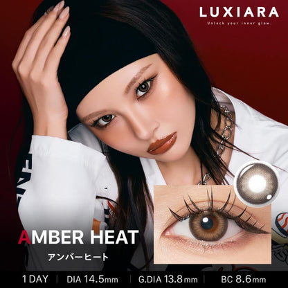 LUXIARA 1DAY AMBER HEAT(1BOX 10SHEETS) MAIN IMAGE