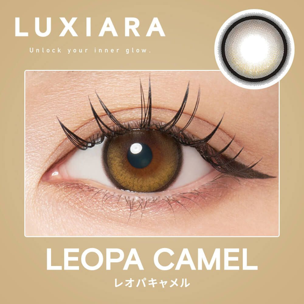 LUXIARA 1DAY LEOPA CAMEL(1BOX 10SHEETS) 0