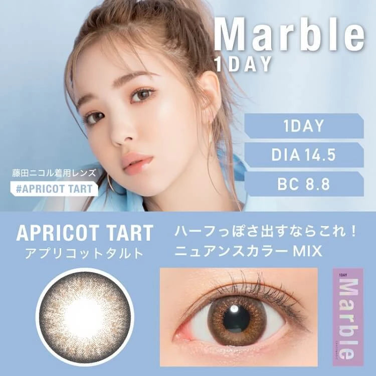 MARBLE 1DAY APRICOT TART(1BOX 10SHEETS) MAIN IMAGE