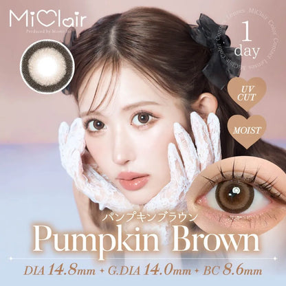 MICLAIR 1DAY PUMPKIN BROWN(1BOX 10SHEETS) MAIN IMAGE