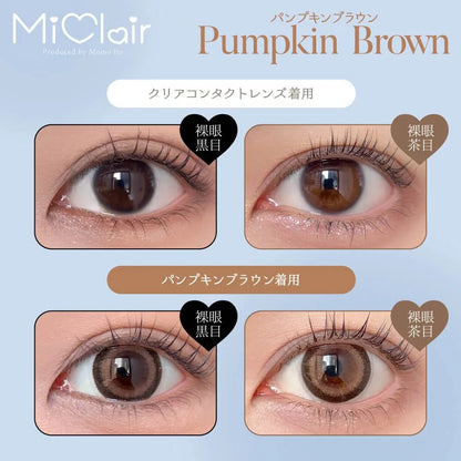 MICLAIR 1DAY PUMPKIN BROWN(1BOX 10SHEETS) 0