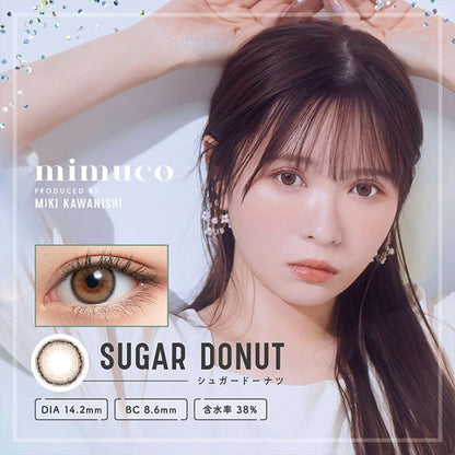 MIMUCO 1DAY SUGAR DONUT(1BOX 10SHEETS) MAIN IMAGE