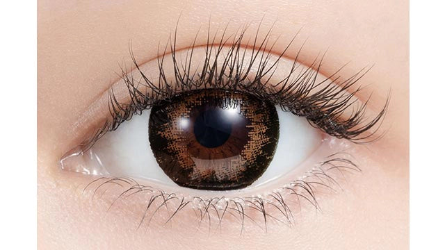 MIRAGE 1MONTH 14.8MM CHOCO BROWN(1BOX 2SHEETS) 0