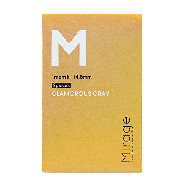 MIRAGE 1MONTH 14.8MM GLAMOROUS GLAY(1BOX 2SHEETS) 2