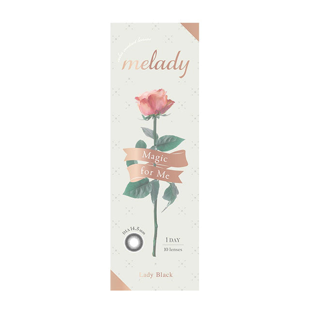 MELADY 1DAY LADY BLACK(1BOX 10SHEETS) 2