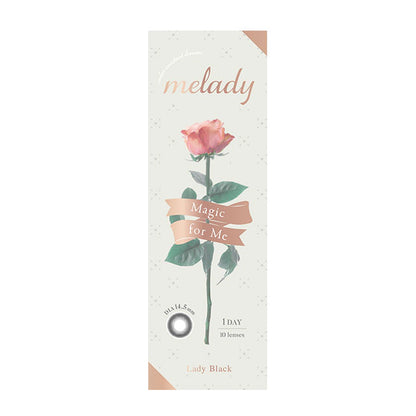 MELADY 1DAY LADY BLACK(1BOX 10SHEETS) 2