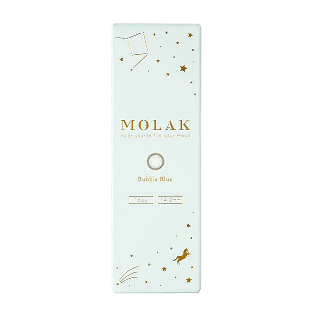 MOLAK 1DAY BUBBLE BLUE(1BOX 10SHEETS) 2