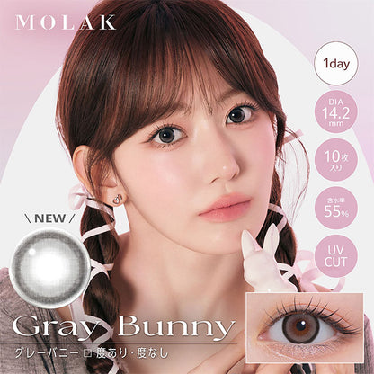 MOLAK 1DAY GRAY BUNNY(1BOX 10SHEETS) MAIN IMAGE