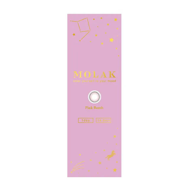 MOLAK 1DAY PINK BOME(1BOX 10SHEETS) 2