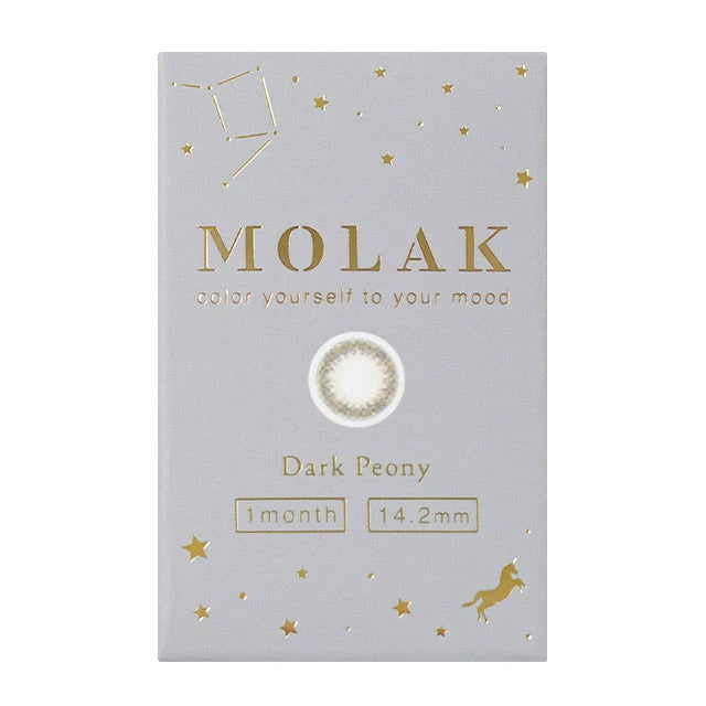 MOLAK 1MONTH DARK PEONY(1BOX 2SHEETS) 2