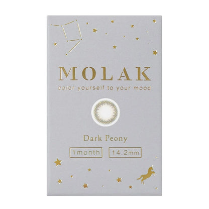 MOLAK 1MONTH DARK PEONY(1BOX 2SHEETS) 2