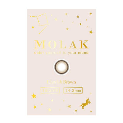 MOLAK 1MONTH CHERISH BROWN(1BOX 2SHEETS) 2