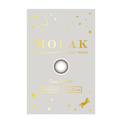 MOLAK 1MONTH GRAY BUNNY(1BOX 2SHEETS) 2