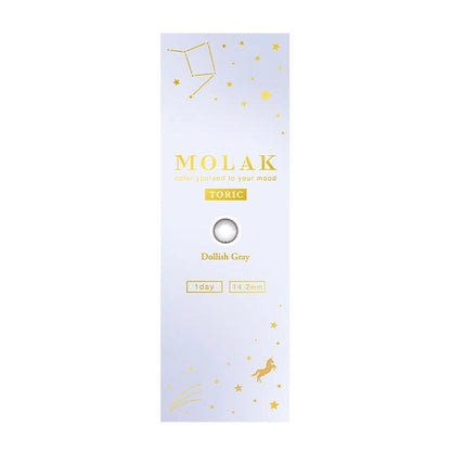 MOLAK TORIC 1DAY DOLLISH GRAY CYL-0.75(1BOX 10SHEETS) 2