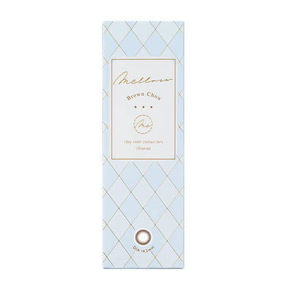 MELLOEW 1DAY BROWN CHOU(1BOX 10SHEETS) 2
