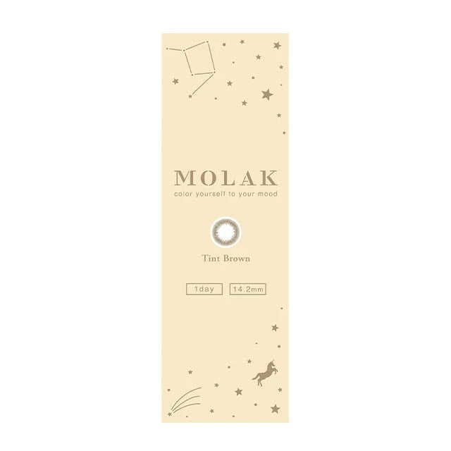 MOLAK 1DAY TINT BROWN(1BOX 10SHEETS) 0