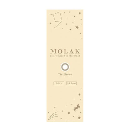 MOLAK 1DAY TINT BROWN(1BOX 10SHEETS) 0