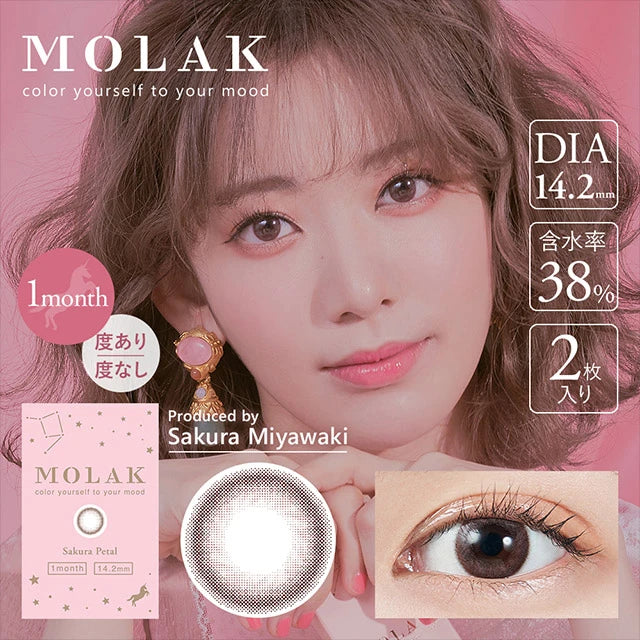 MOLAK 1MONTH SAKURA PETAL(1BOX 2SHEETS) MAIN IMAGE