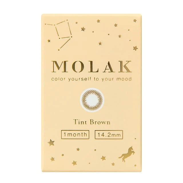 MOLAK 1MONTH TINT BROWN(1BOX 2SHEETS) 0